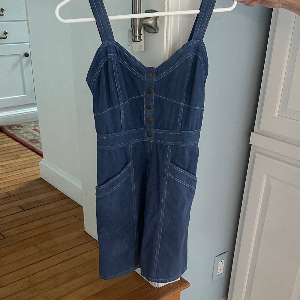 Stylish Blue Denim Dress